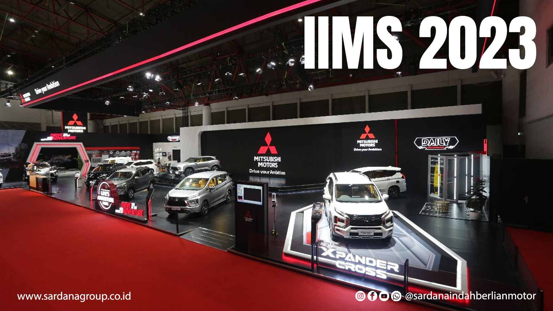 Pencapaian Mitsubishi di Indonesia Internasional Motor Show 2023 